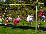 Orang-utan Wooden Pole Swing Set